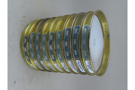 (9) Advantech Lot of 9 USA Standard Testing Sieves 8" , No. 80-325