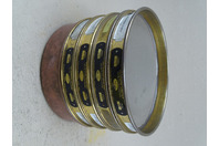(4) Advantech Lot of 4 USA Standard Testing Sieves 8" + Pan , No. 40, 50, 60, 80