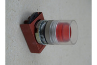GE P9 Series Oil/Watertight Red Operator Pushbutton , P9CPLRGD 
