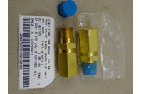 (2) Swagelok 1/2" MNPT Brass Check Valve 1 PSI, B-8CP5-1