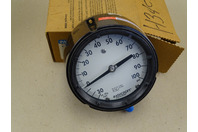 Ashcroft 4.5" Duragauge 30in. Hg Vac-100PSI Gauge 1/4, 45-1279AS-02L-30IMV&100#