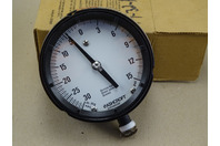 Ashcroft 4.5" Duragauge 30in. Hg vac-15PSI Gauge 1/2, 45-1279AS-04L-30IMV&15#