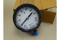 Ashcroft 4.5" Duragauge 30in. Hg vac-150 PSI Gauge 1/2, 45-1279SS-04L-30IMV&150#