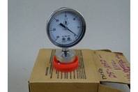 Ashcroft 2.5" Duralife 30-0in. Hg vac 1032 Gauge 2" Tri-Clamp, 25-1032-VAC