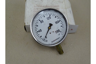 Ashcroft 4.5" Metric Case Gauge 0-200 PSI 1/4" NPT, 10-1008A-02L-200#