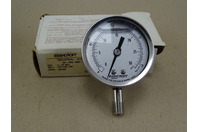 Ashcroft 2.5" Duralife Gauge 0-30 PSI 1/4" NPT, 25-1009-SWL-02L-30#/KSC
