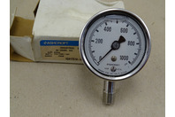 Ashcroft 63mm (2.5") Duralife Gauge 1000 PSI 1/4" NPT, 63-1008SL-02L-1000#