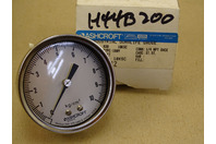 Ashcroft 2.5" Duralife Gauge 0-10 kg/cm2 1/4" NPT, 25-1009-SW-02B-10KSC