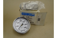 Ashcroft 100mm (4") Metric Case Gauge 6000 PSI 1/4" NPT, 10-1008-AL-02B-XLJUC-6000#