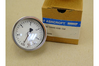 Ashcroft 50mm (2") Stainless Gauge 15 PSI 1/4" NPT, 50-1008S-02B-15#