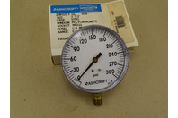 Ashcroft 3.5" Pressure Gauge 300 PSI 1/4" NPT, 35W1005H-02L-300#