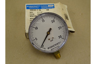 Ashcroft 3.5" Pressure Gauge 30 PSI 1/4" NPT, 35W1005H-02L-30#