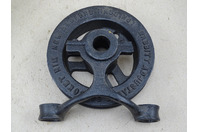 Babbitt Adjustable Sprocket Rim w/ Chain Guide 4-1/4 - 5-3/4" Diameter, Size 1