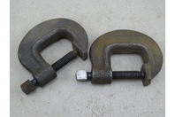 (2) J.H. Williams 1-1/2" Vulcan C-Clamps , CC-1-1/2