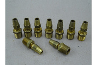 (9) DOT 1/2" Male x 3/8" OD Compression Fitting Adapters , 