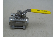 Milvaco 3/4" Stainless Ball Valve , 1000WOG CF8M