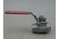 KF Contromatics 3/4" Stainless Ball Valve 2000WOG CF8M, LHM3
