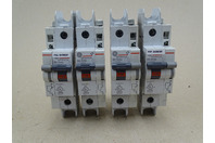 (4) GE B6 Amp Mini Circuit Breaker  120/240VAC, 1-Pole, EP101ULH