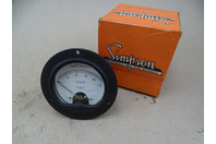 Simpson 25VDC Volt Meter 3.5" OLD STOCK, 07120