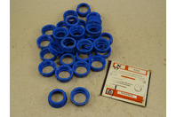 (33) Thomas & Betts 1 in. Insulated Bushing - Blue , 224