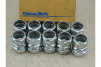 (10) Thomas & Betts 1" EMT Coupling Raintight Steel , 5320