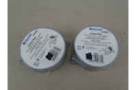 (2) Sigma 5-Hole 1/2in All Weather Outlet Box Gray, 143854