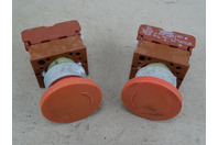 (2) Siemens Red Emergency Stop Buttons 22mm, 3SB3