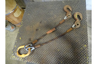 Advantage 2 Leg Cable Sling w/ Safety Sling Hooks 3/4in x 4ft , 