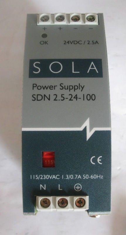 SOLA POWER SUPPLY SDN 2.5-24-100