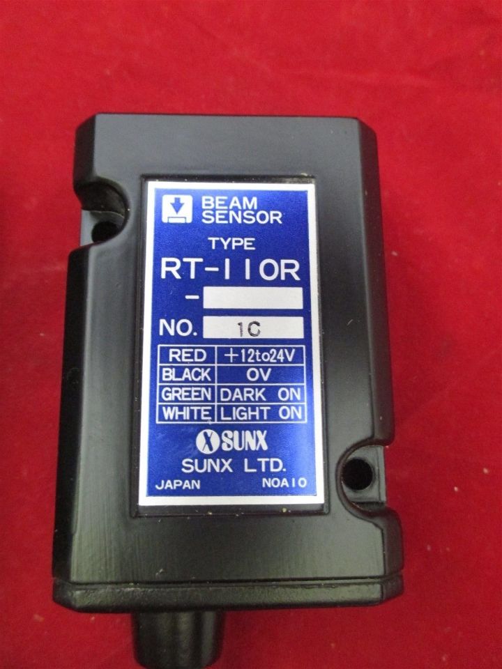 Sunx Beam Sensor RT-110 new | Process Industrial Surplus