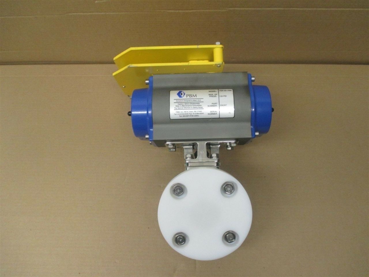PBM PSR801000 Actuator and Ball Valve Process Industrial Surplus Corp.