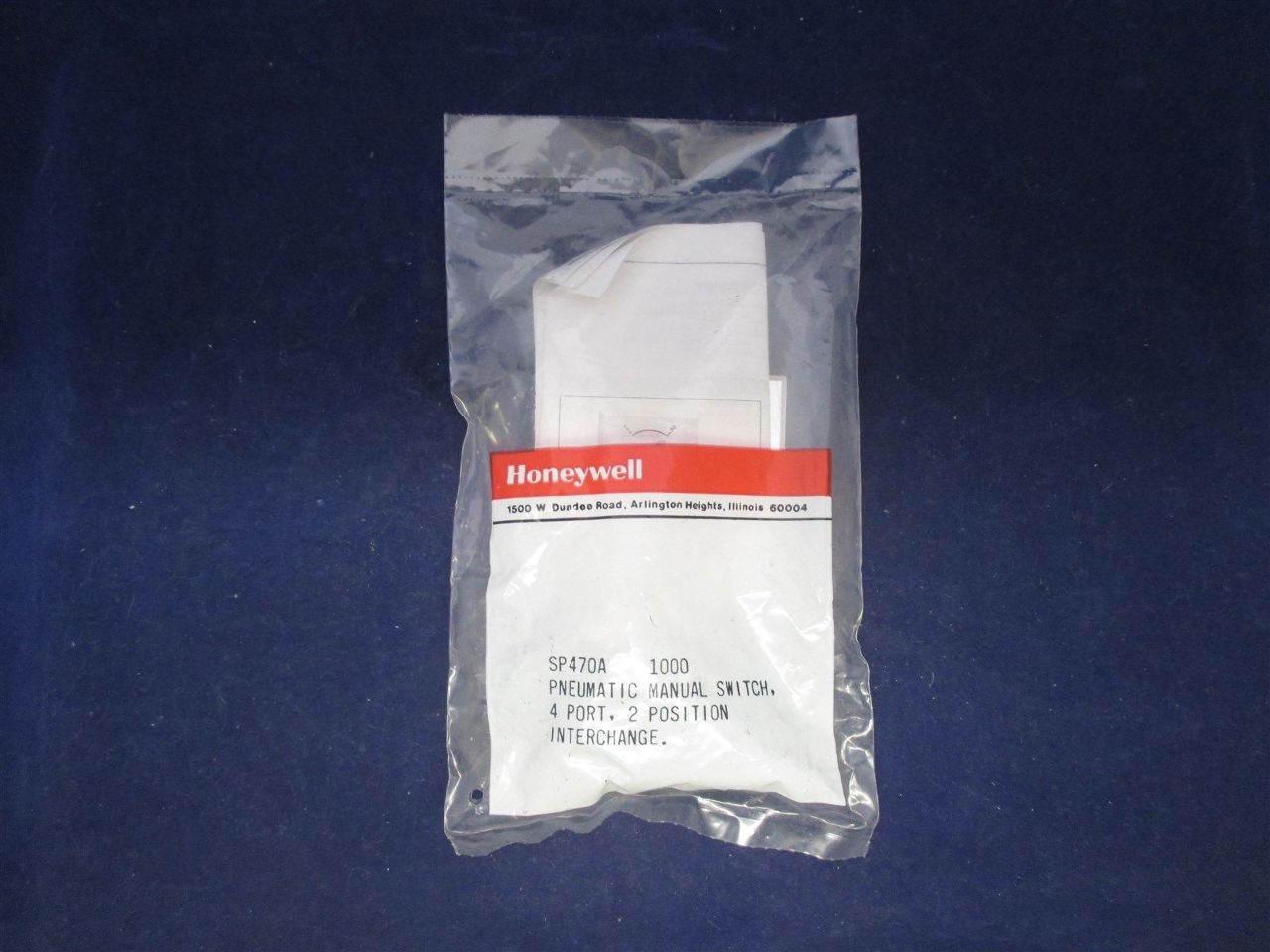 Honeywell SP470A Pneumatic Manual Switch | Process Industrial Surplus