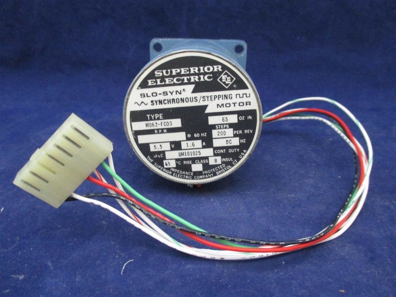 Superior Electric M062-FC03 SLO-SYN Stepping Motor | Process Industrial