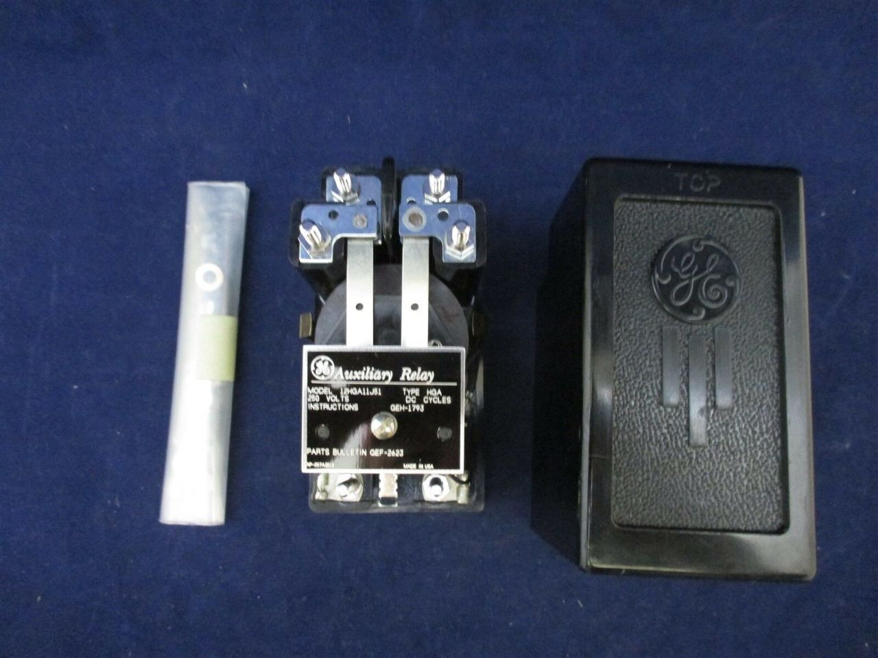 GE General Electric Auxiliary Relay 12HGA11J51 HGA Process Industrial