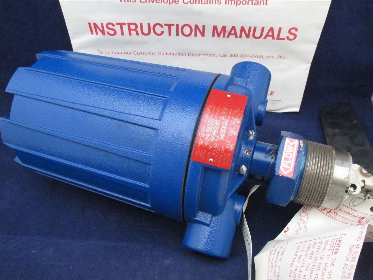 F101D28ANB Flow Switch Vane Actuated Process Industrial