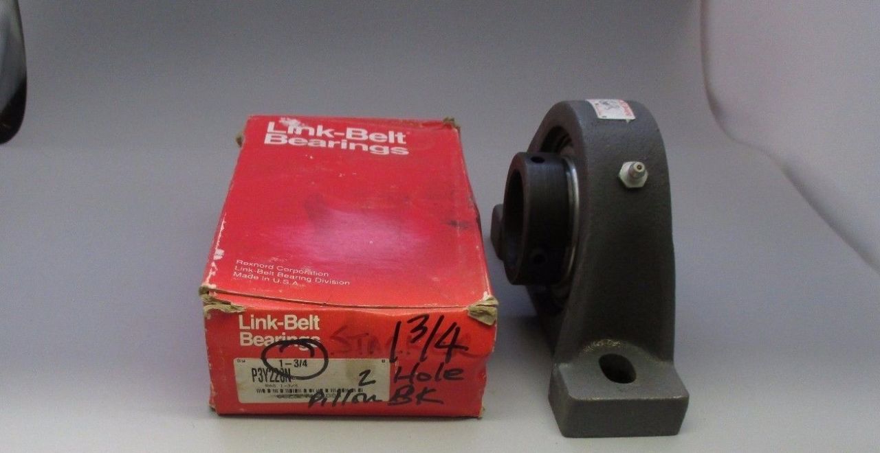 Rexnord Link Belt P3y228n Pillow Block Bearing New Process