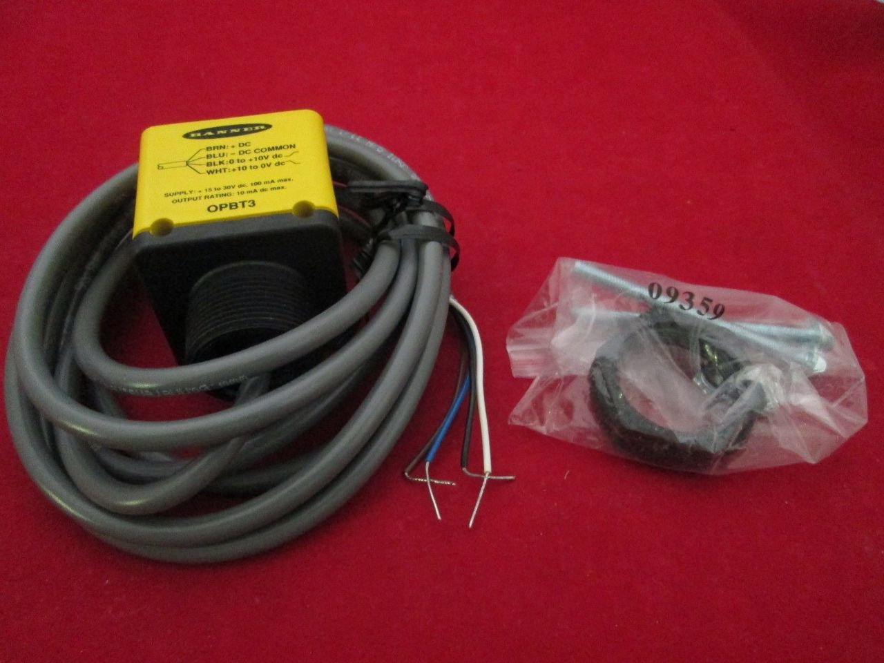 Banner Opbt3 27416 Sensor New Process Industrial Surplus Corp