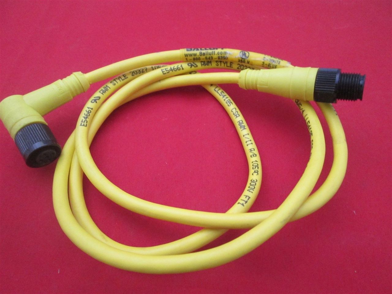 Balluff C04GEL04TY010M Cable Process Industrial Surplus