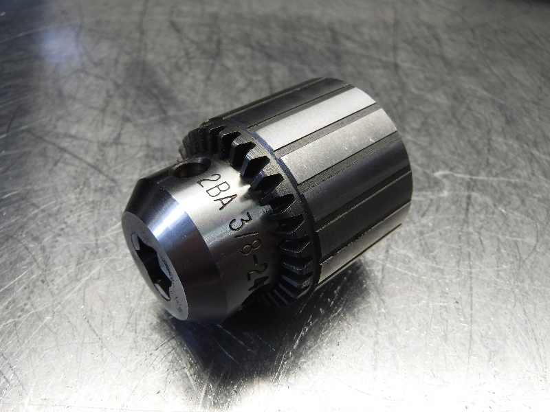 Jacobs 3/824 Threaded Drill Chuck 3/8" Capacity JCM6219 2BA 3/8