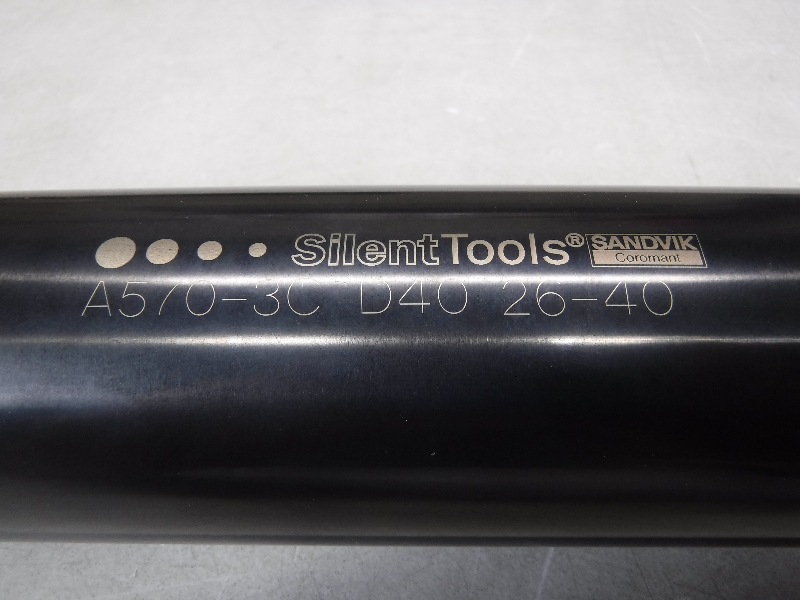 Sandvik SL40 Silent Tools Boring Bar 2.50" Shank A5703C D40 2640