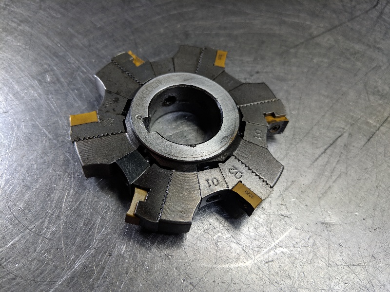 Sandvik 80mm Slot Milling Cutter 1" Arbor 1012mm N331.32080T25EM (LOC2778C) Superior Machine