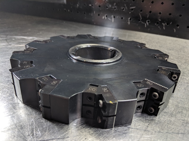 Sandvik 8" Indexable Slot Milling Cutter 2" Arbor N331.52203T51MM