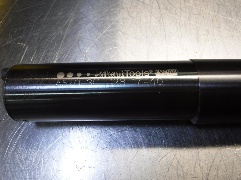 Sandvik Silent Tools 1.750" Boring Bar 17" OAL A5703C D28 1740