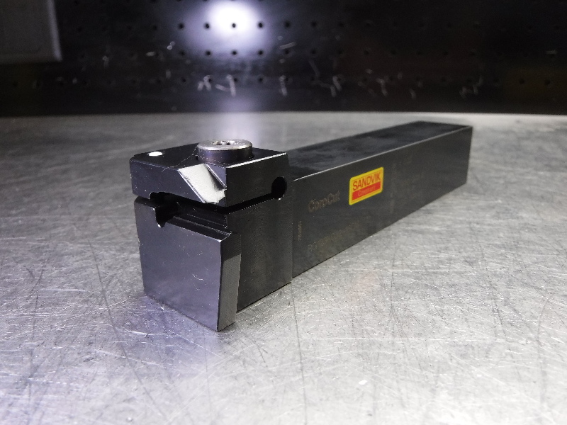 Sandvik 1" Indexable Grooving Lathe Tool Holder RG123K03216CM (LOC655