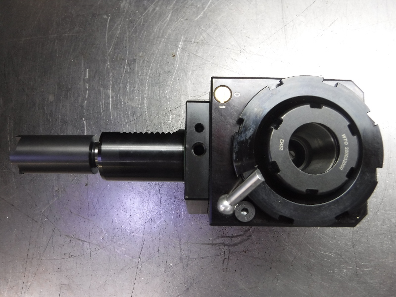 その他 ERK WTO Right Angle Head ER32 Collet Chuck 410520333-40 / K21