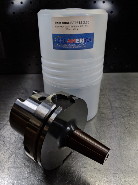 LOC1663B ERI America HSK 100A 3//4/" Shrink Fit 160mm Pro HSK100A-SF0750-6.30