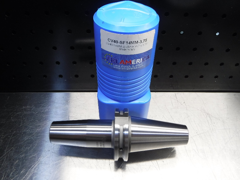 LOC1811A ERI America CAT40 14mm Shrink Fit 3.75/" Pro CV40-SF14MM-3.75