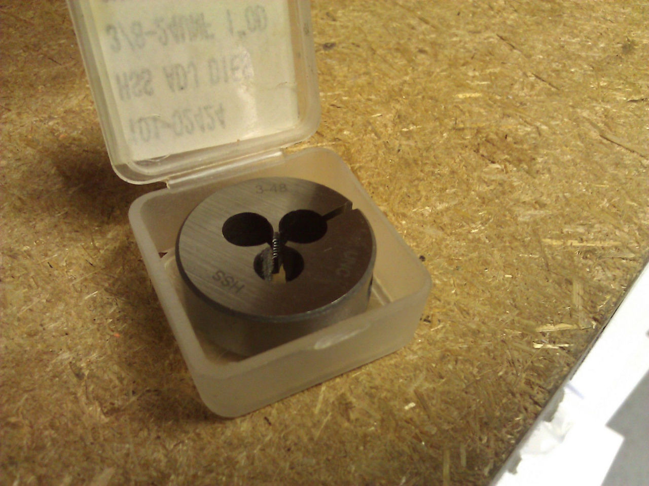 Interstate - 13/16-16 UNS High Speed Steel Round Adjustable Die