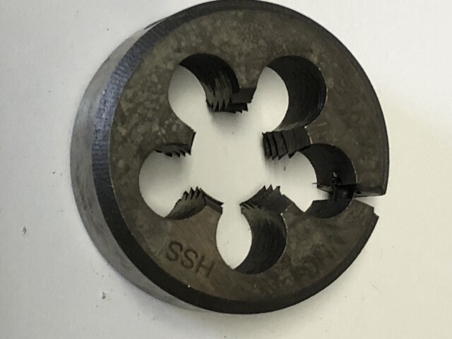 9/16"-12 X 1-1/2" High Speed Steel Adjustable Die