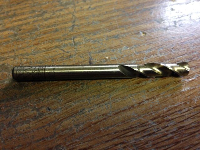 .3770" Letter V Cobalt Screw Machine Length Drill